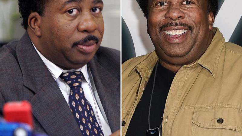 The Office Cast Then and Now Leslie David Baker