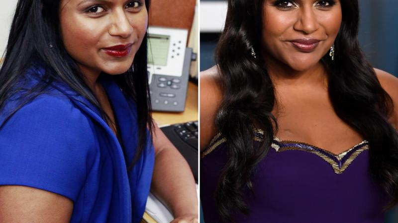 The Office Cast Then and Now Mindy Kaling