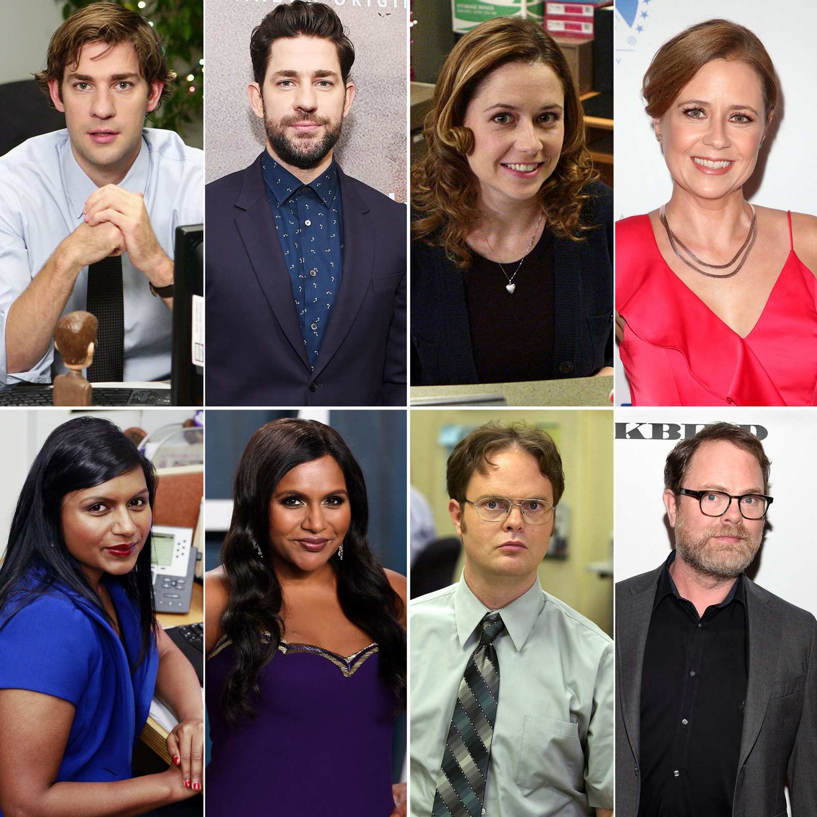The Office Cast: Then and Now