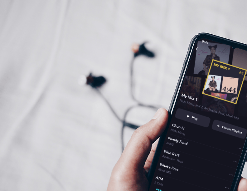 TiDAL- Interface-Lifestyle