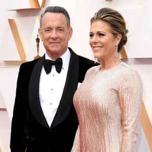 Tom Hanks and Rita Wilson Academy Awards Arrive Back in LA Coronavirus