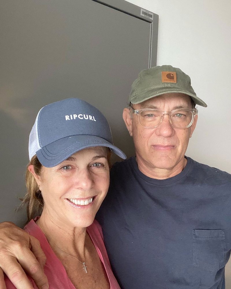 Tom Hanks and Rita Wilson Celebrity Couples Who Are Self-Quarantining Together