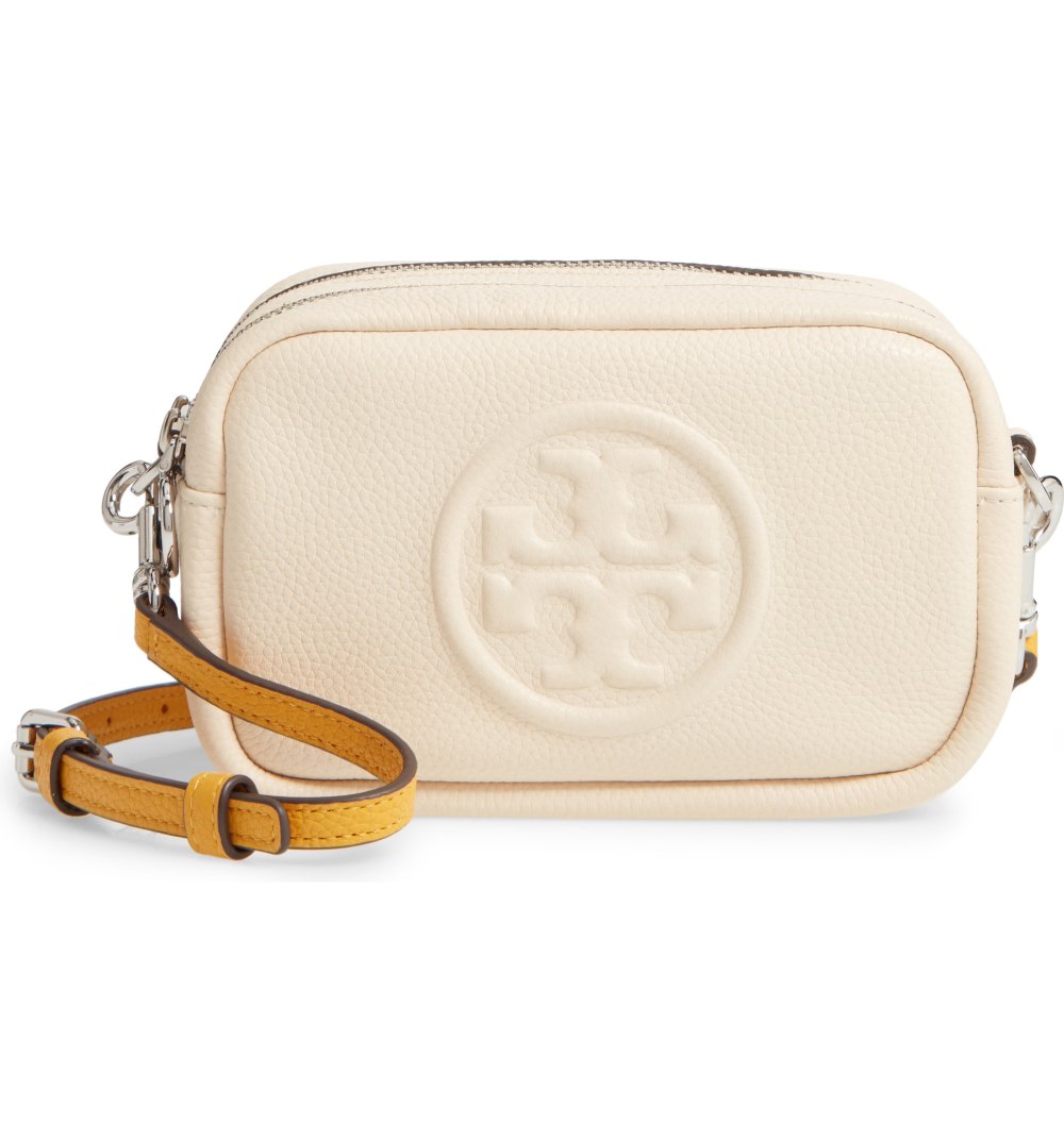 Tory Burch Perry Bomb Leather Crossbody Bag
