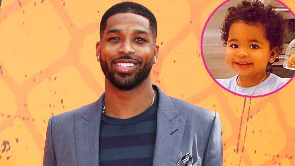 Tristan Thompson Is All Smiles in Sweet Shots With Daughter True