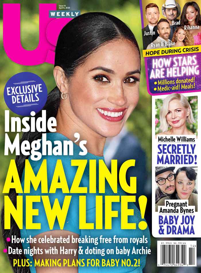 Us Weekly Cover Issue 1420 Meghan Markles Amazing New Life