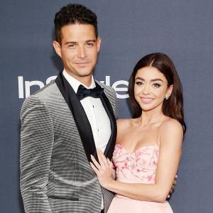 Wells Adams Takes Out Fiance Sarah Hyland’s Hair Extensions