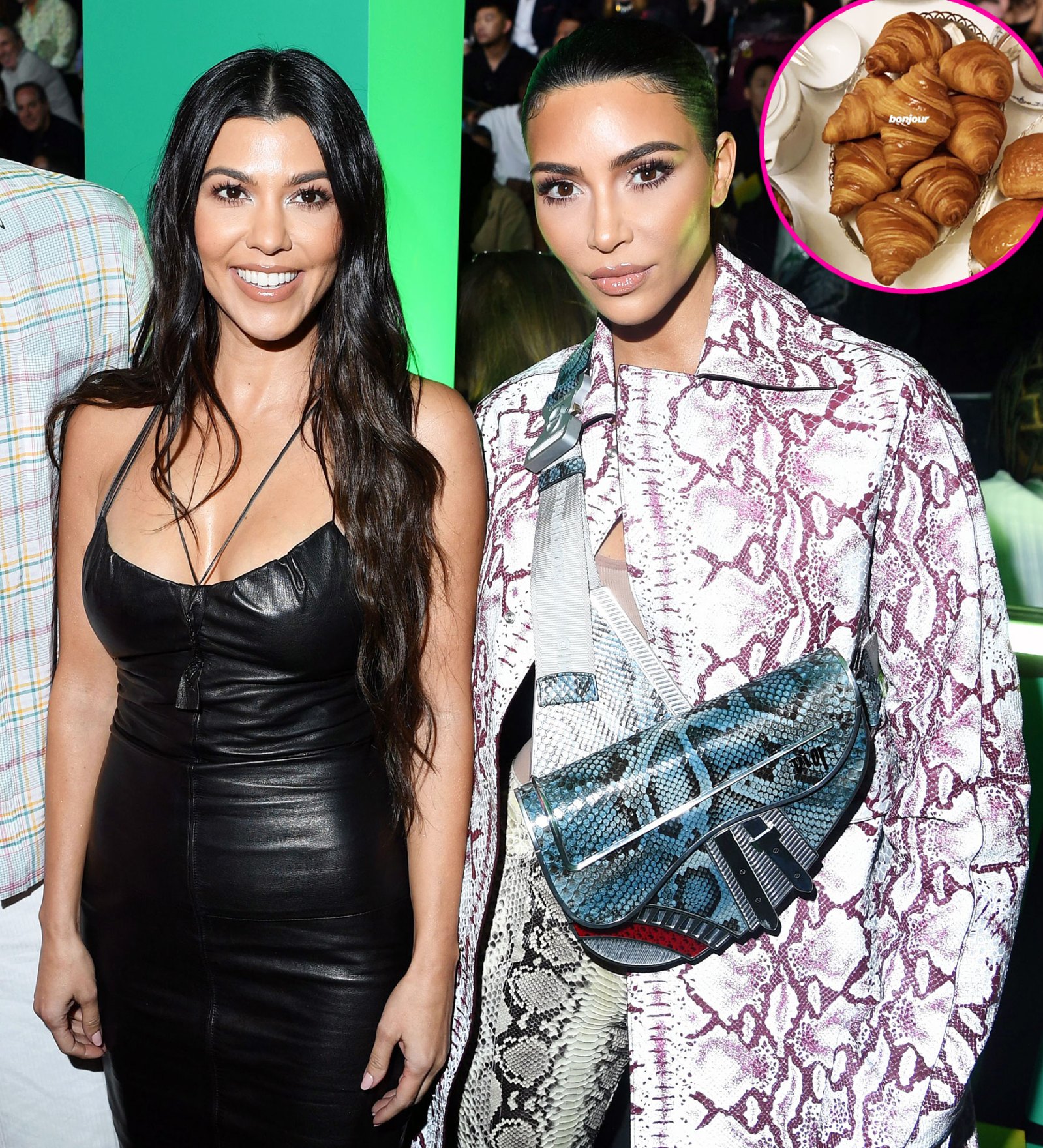 What Kim and Kourtney Kardashian Are Eating in Paris During Fashion Week