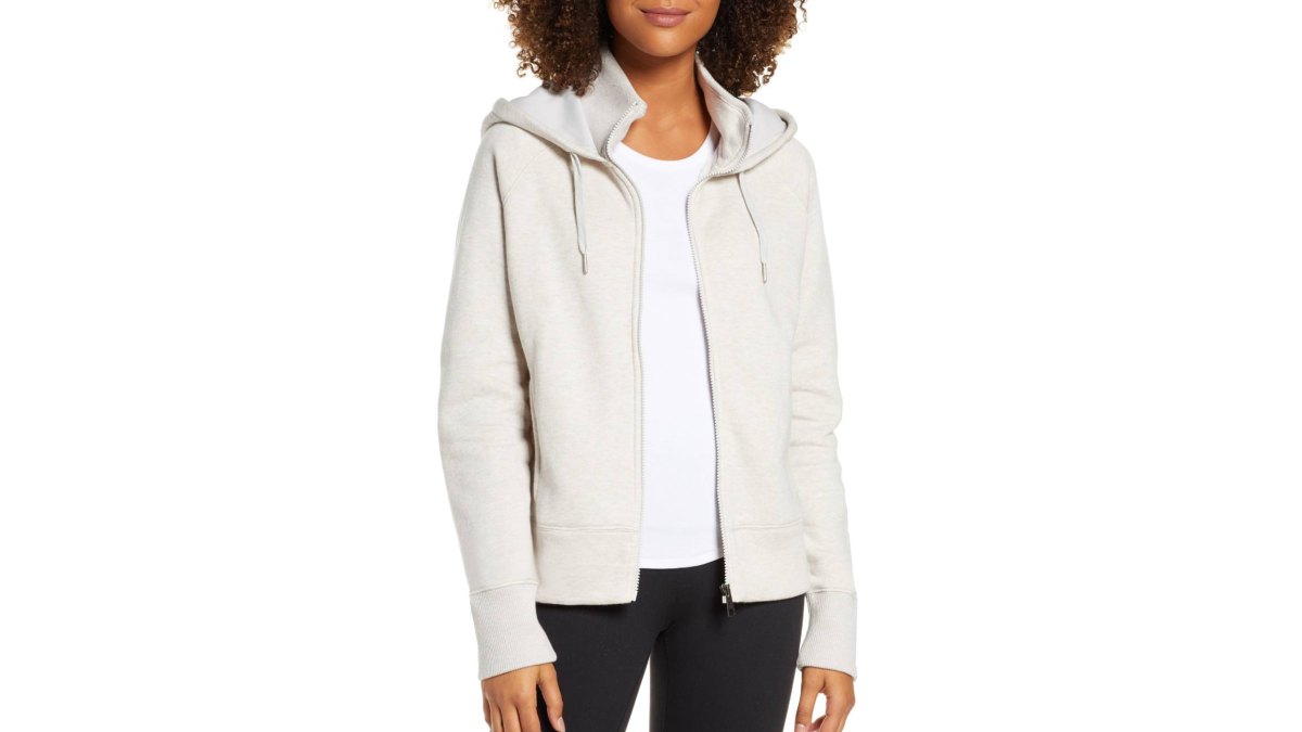 Zella Nola Full Zip Hooded Sweatshirt