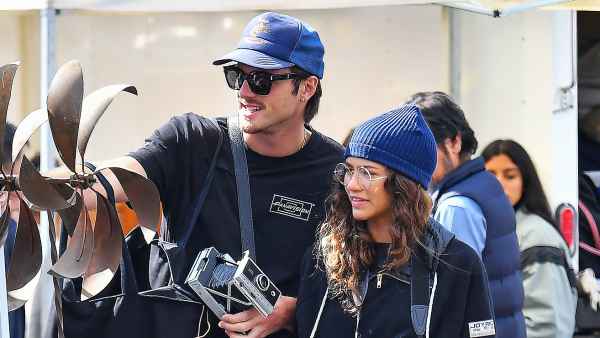 Zendaya, Jacob Elordi Get Goofy While on a Flea Market Date
