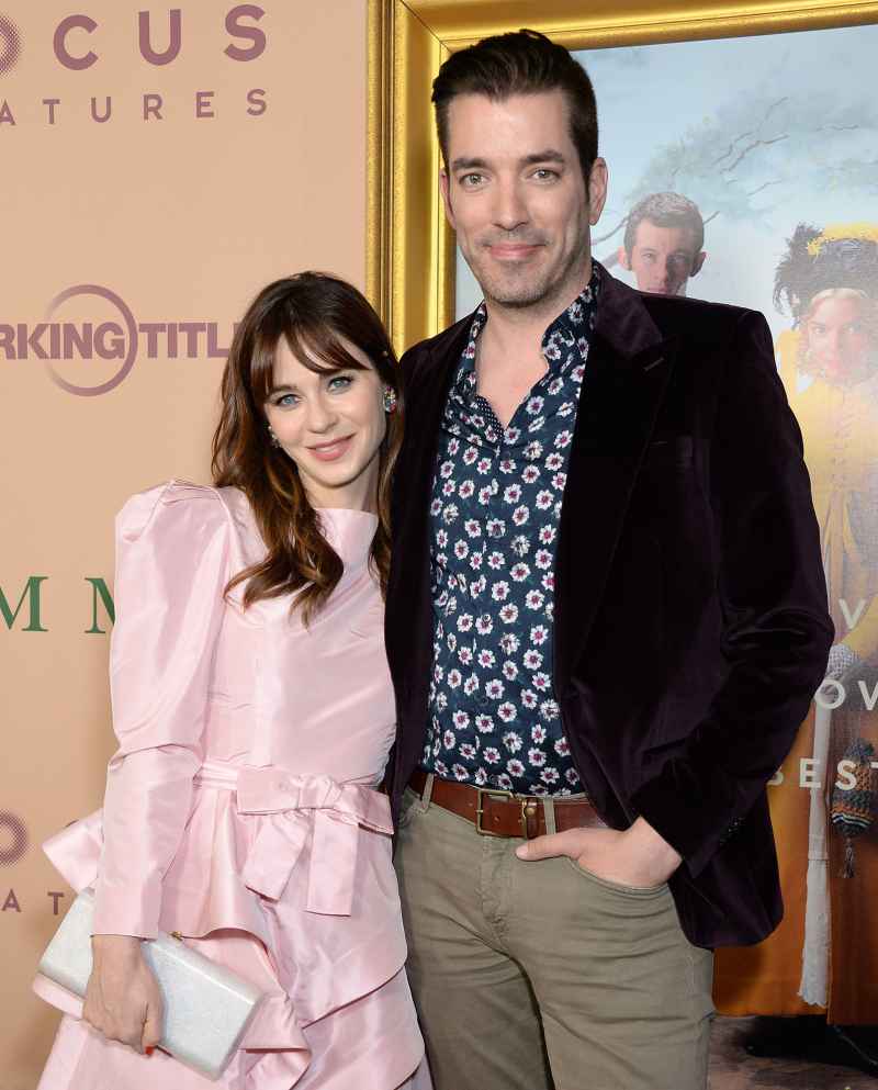 Zooey Deschanel and Jonathan Scott Celebrity Couples Who Are Self-Quarantining Together