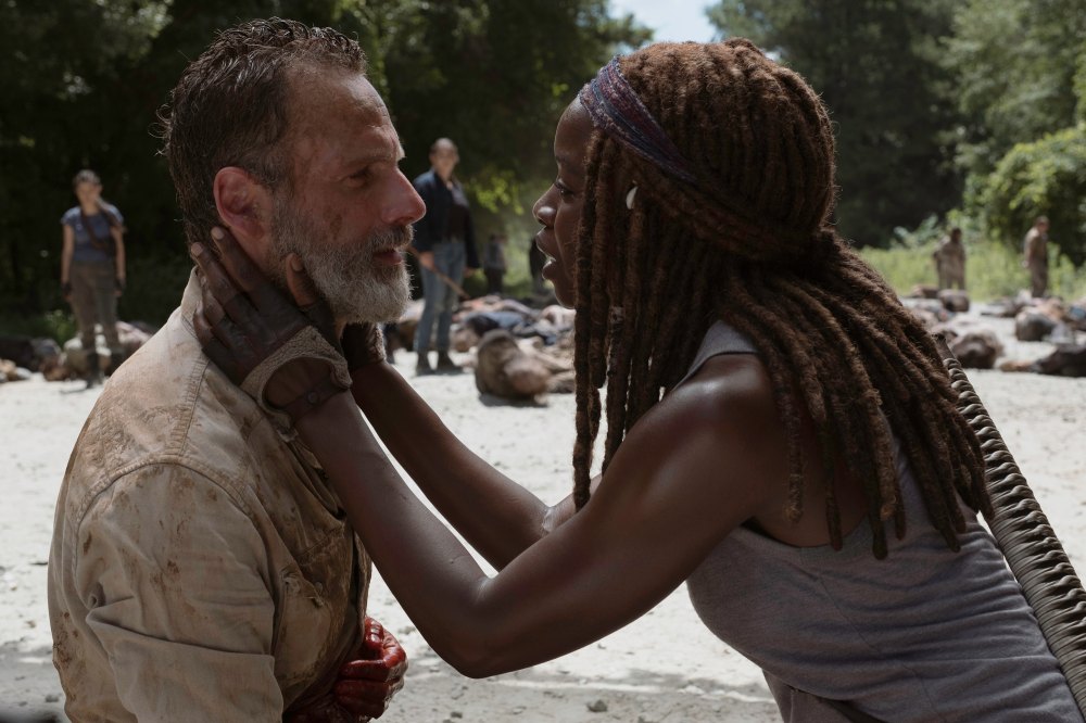 Andrew Lincoln Danai Gurira The Walking Dead