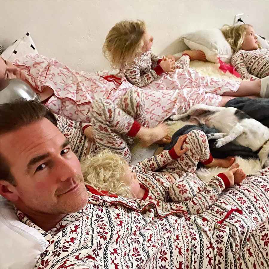 James Van Der Beek How Celebrity Parents Are Keeping Their Kids Busy While Self-Quarantining Amid Coronavirus