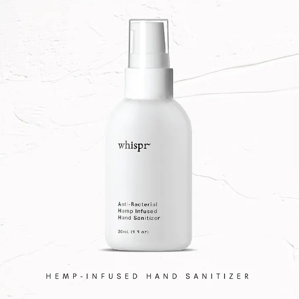 Whispr Hemp-Infused Hand Sanitizer