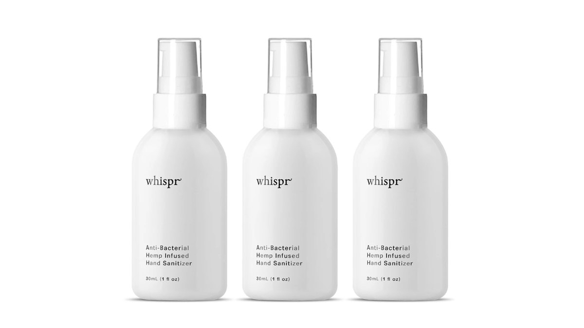 Whispr Hemp-Infused Hand Sanitizer