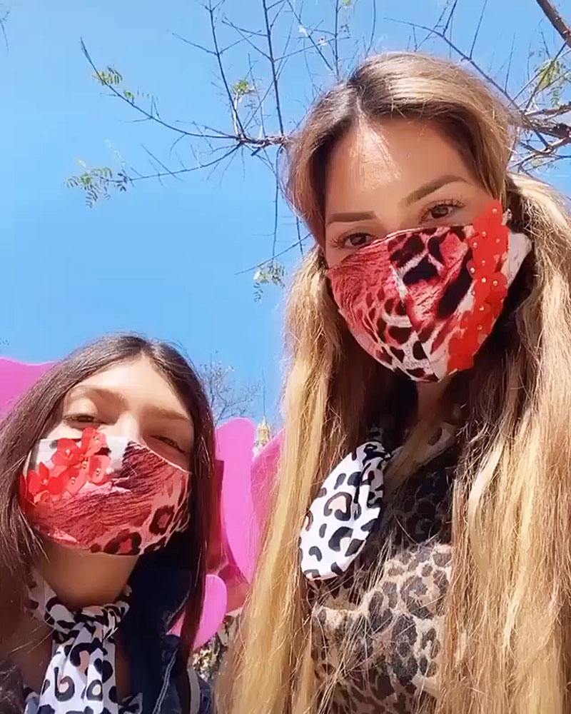 Farrah Abraham and Daughter How Celebs Are Staying Safe With Masks and More Amid Coronavirus Pandemic
