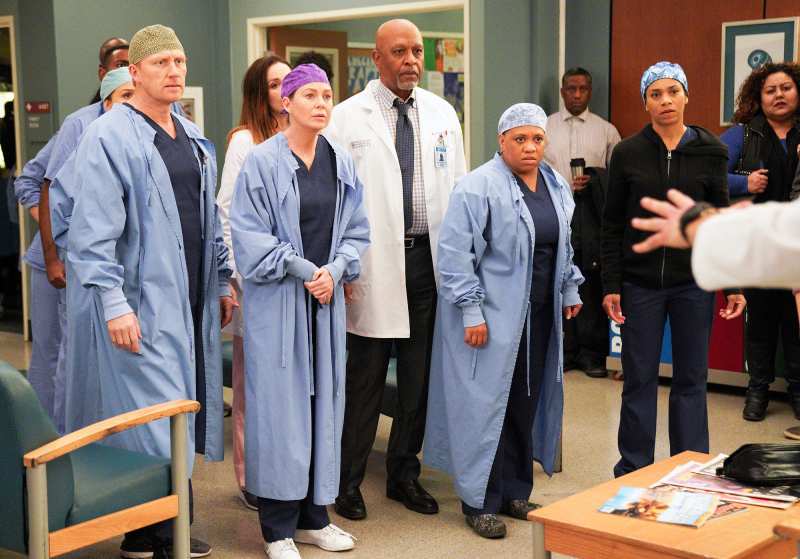 Kevin McKidd Ellen Pompeo James Pickens Jr and Chandra Wilson in Greys Anatomy TV Shows to Binge That Honor First Responders