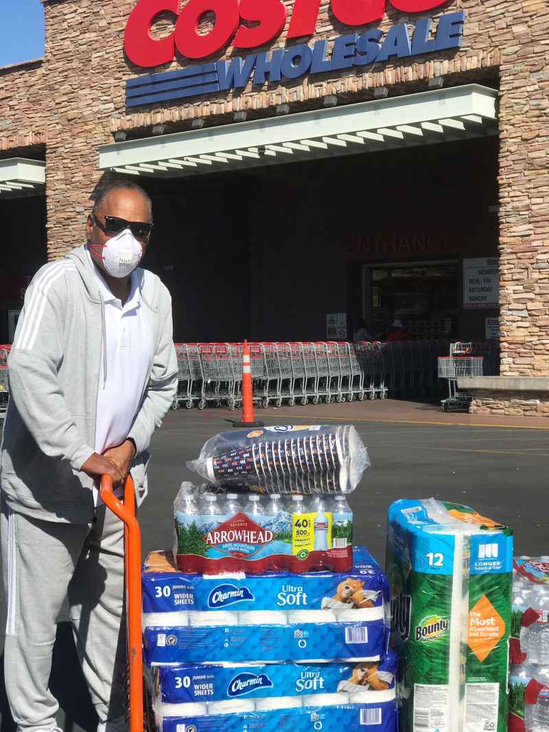 OJ Simpson How Celebs Are Staying Safe With Masks and More Amid Coronavirus Pandemic