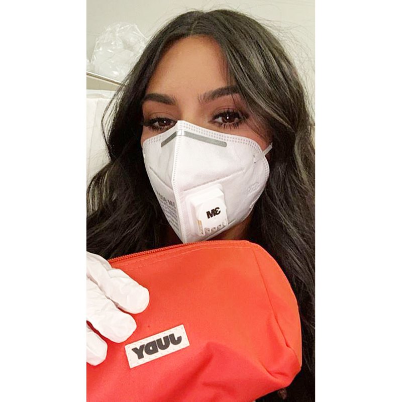 Kim Kardashian How Celebs Are Staying Safe With Masks and More Amid Coronavirus Pandemic