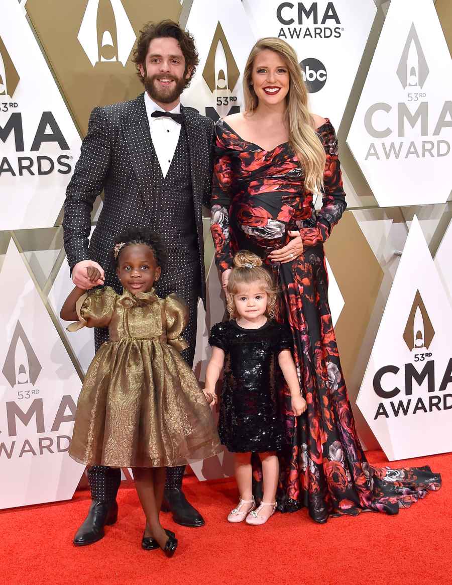 2019 CMA Awards As a Family Thomas Rhett and Lauren Akins: A Timeline of Their Relationship