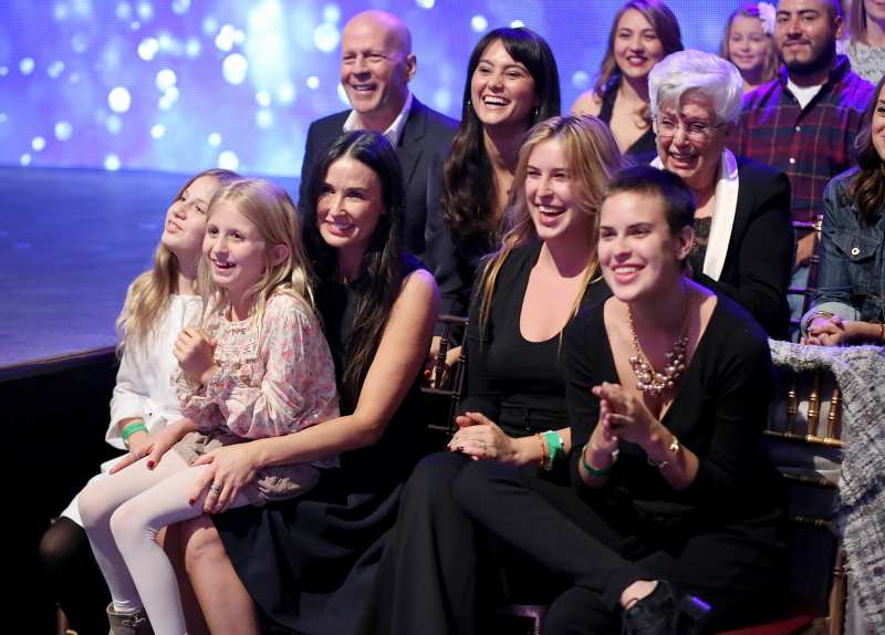 3 Demi Moore and Bruce Willis March 2015 Reunion at DWTS