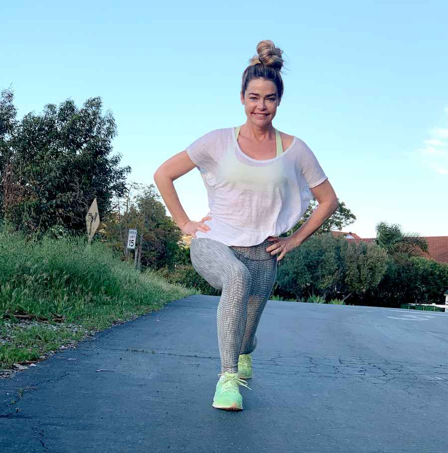 4 Denise Richards lunges