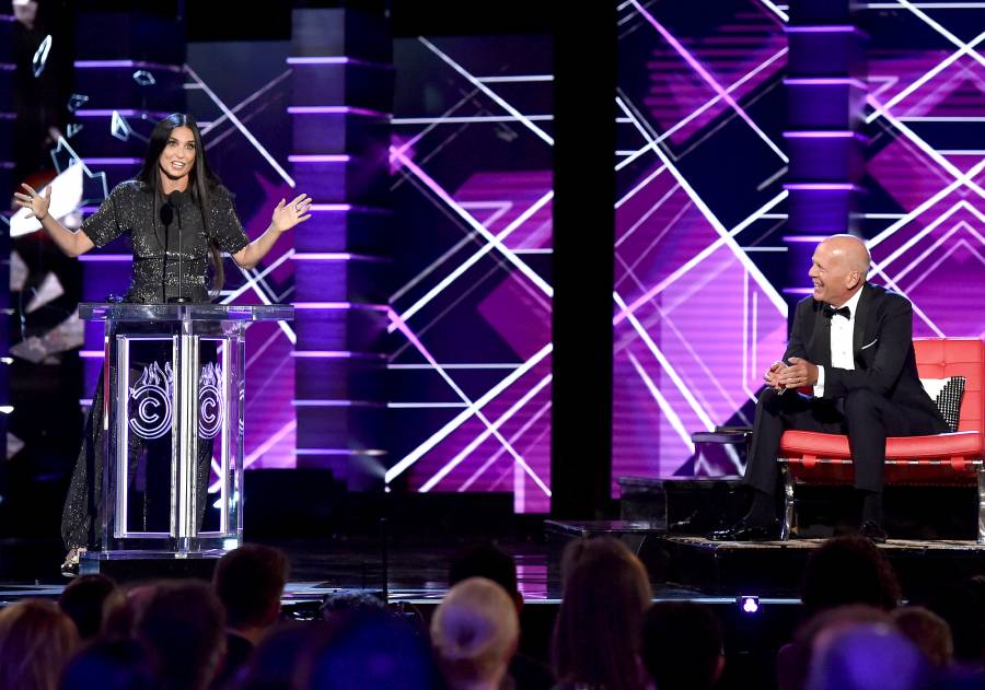 5 Demi Moore and Bruce Willis July 2019 Demi Roasts Bruce