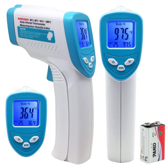 Nubee Body Medical Infrared Thermometer Non-contact IR Thermometer Forehead Thermometer