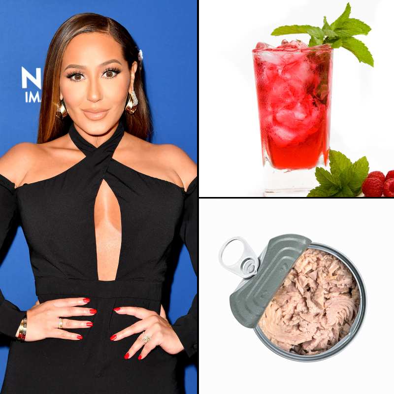 Adrienne Bailon Loves Fruit Punch Mixed in Her Tuna