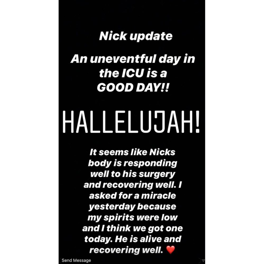 Amanda Kloots Nick Cordero update