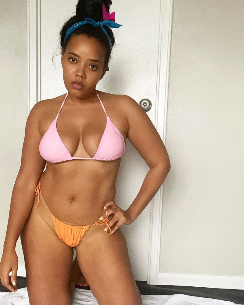 Angela Simmons Shares Body-Positive Message in a Bikini