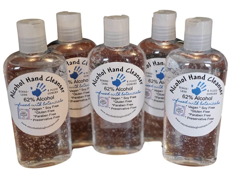 Amy's Bubbling Boutique Alcohol Hand Cleanser