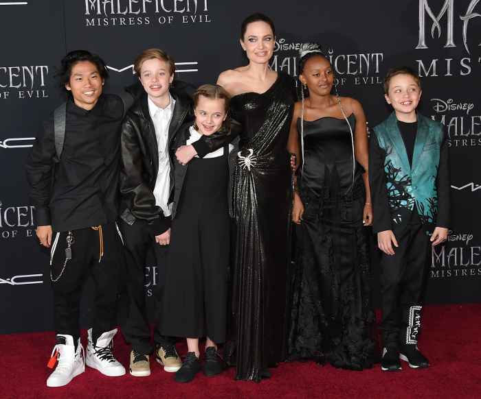 Angelina Jolie and Her Kids Are 'All Locked In' Amid Pandemic