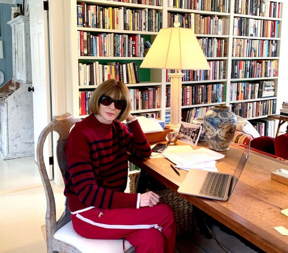 Anna Wintour Wears Sweatpants and the Internet Is Freaking Out
