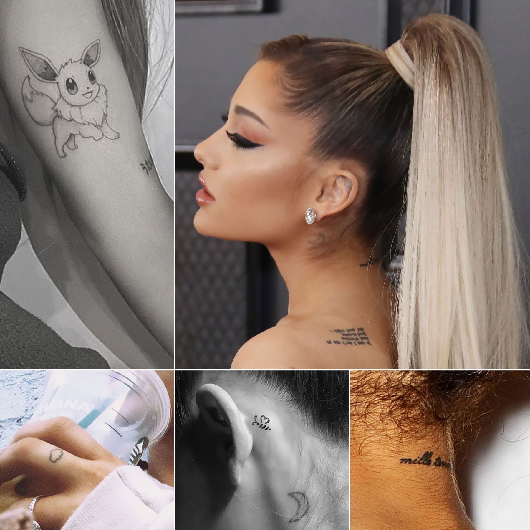 Ariana Grande Hand Tattoos 2024 - Hanny Muffin