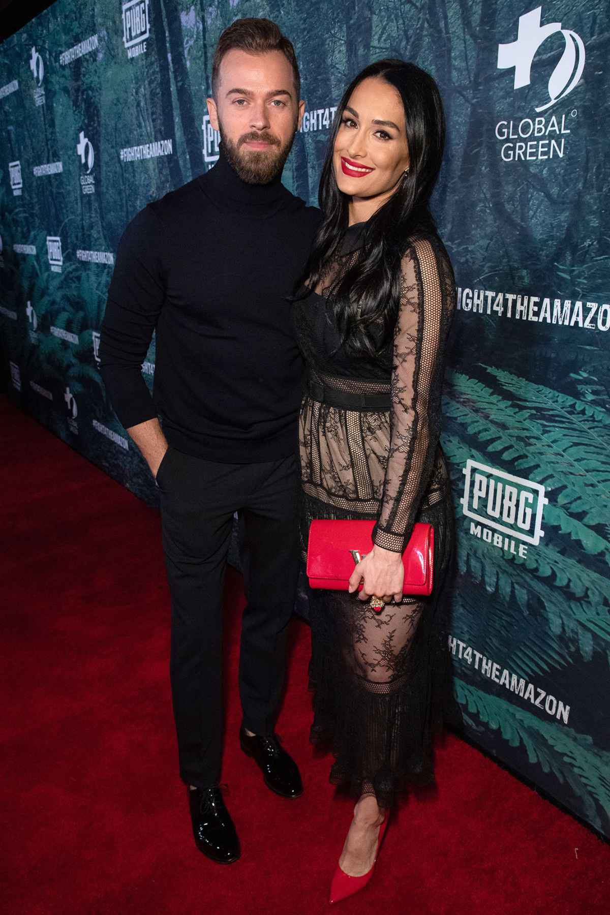 Nikki Bella and Artem Chigvintsev Dress Up for Date Night in L.A.
