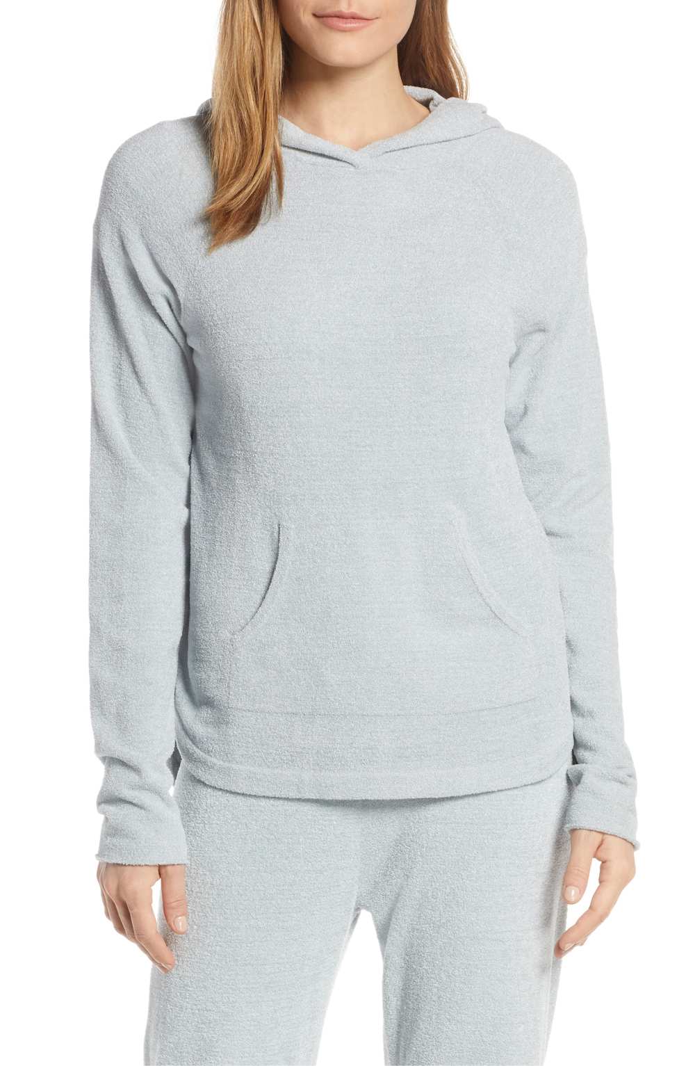 Barefoot Dreams CozyChic™ Ultra Lite® Pullover Hoodie (Blue Water)