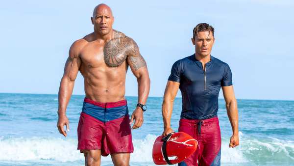 Baywatch Zac Efron Dwayne Johnson