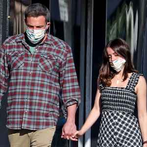 Ben Affleck, Ana de Armas Take Sweet Stroll While Wearing Masks