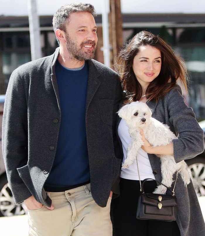 Ben Affleck and Ana de Armas in Los Angeles Ben Afflecks Girlfriend Ana de Armas Says Shes Been Very Lucky to Work With Handsome Actors