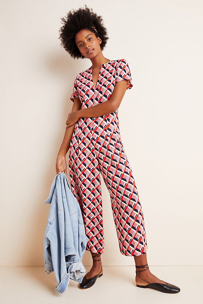 Betty Geometric Jumpsuit