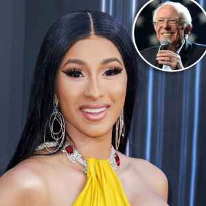 Cardi B Told Senator Bernie Sanders His Nails Look 'Very Quarantine'