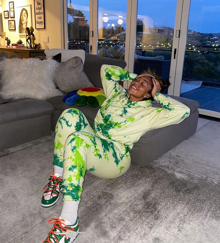 Celebs Are Wearing Tie-Dye Sweatsuits in Quarantine