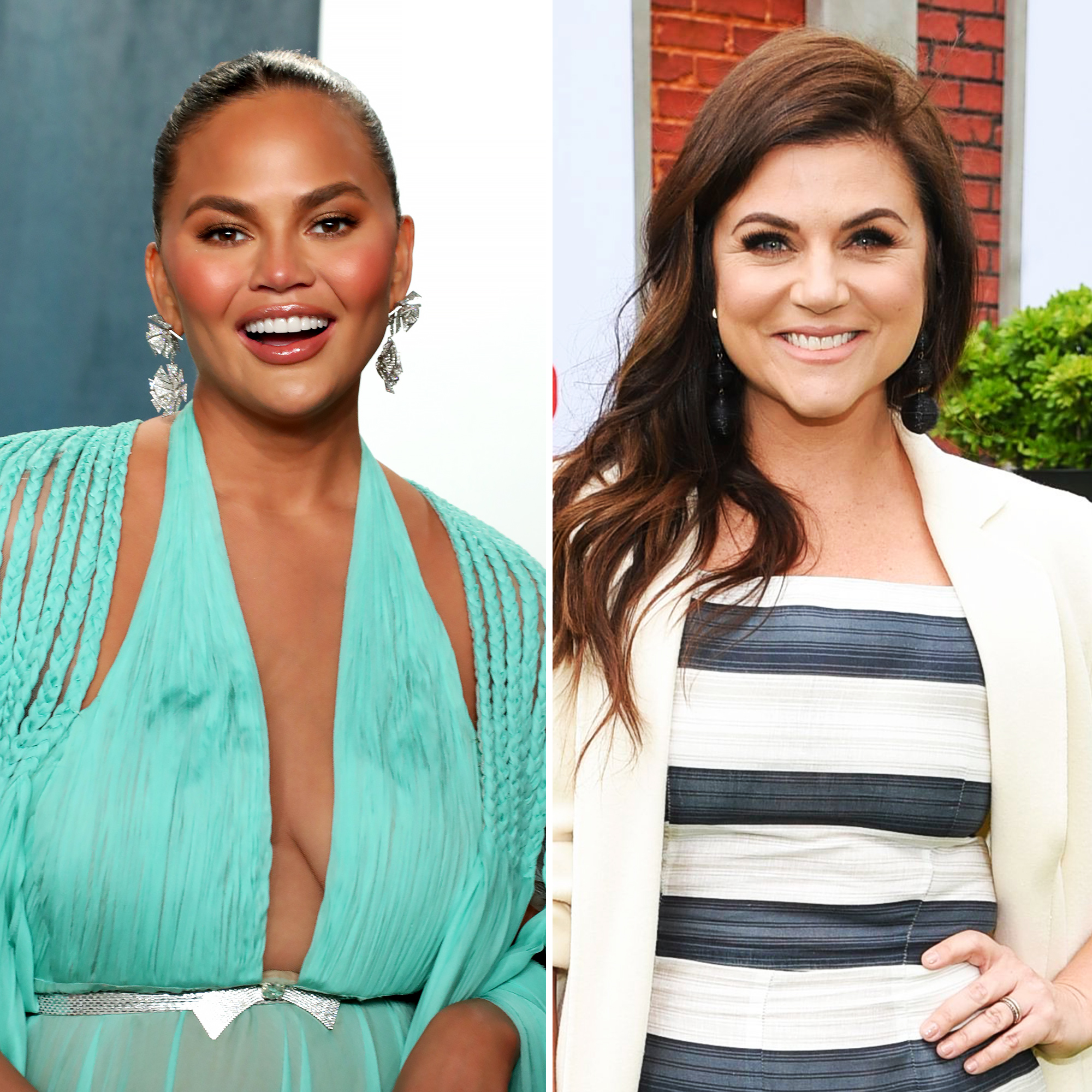 Celebs that Bartered Food During Coronavirus Chrissy Teigen Tiffani Thiessen