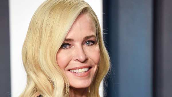 Chelsea Handler Uses Her Bra as a Face Mask