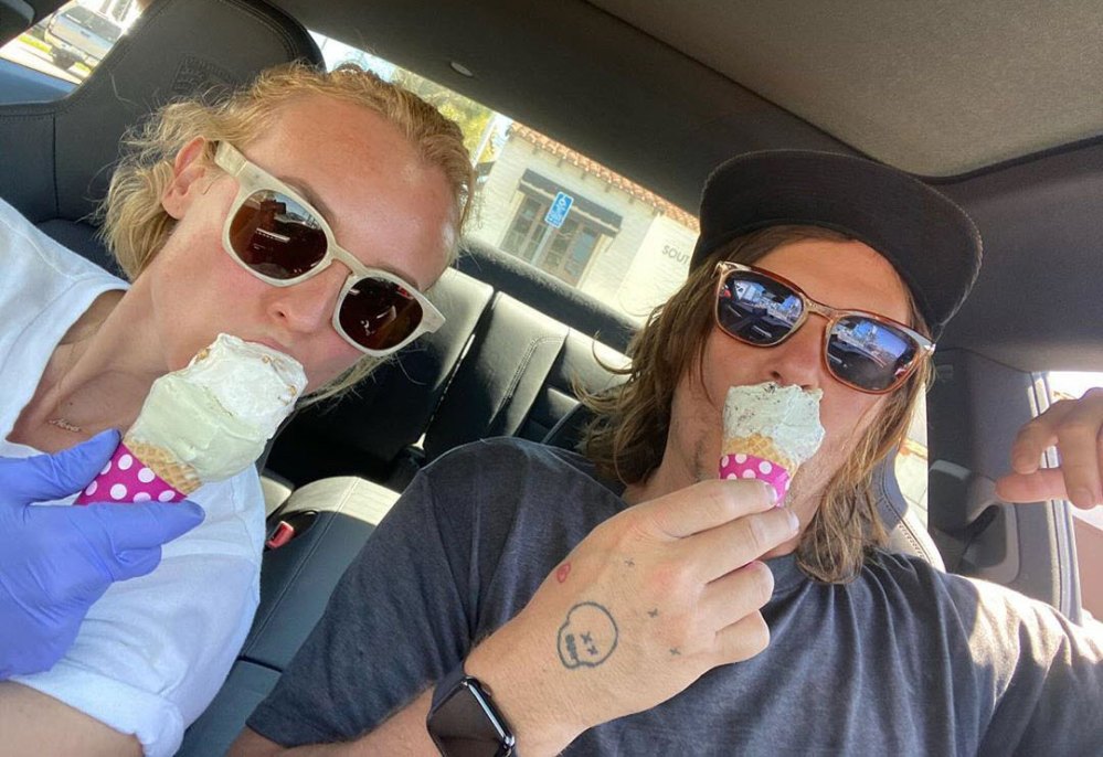 Diane Kruger Norman Reedus Have Latex Ice Cream Car Day Date