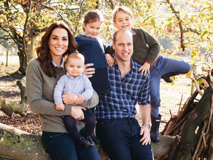 Duchess Kate Prince William Prince Louis Princess Charlotte and Prince George Duchess Kate Entertains the Royal Kids With Baking and Gardening Amid Quarantine