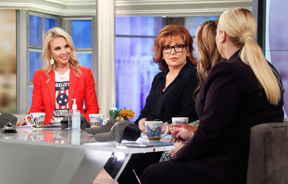 Elisabeth Hasselbeck and Joy Behar on The View Joy Behar to Retire From The View in 2022