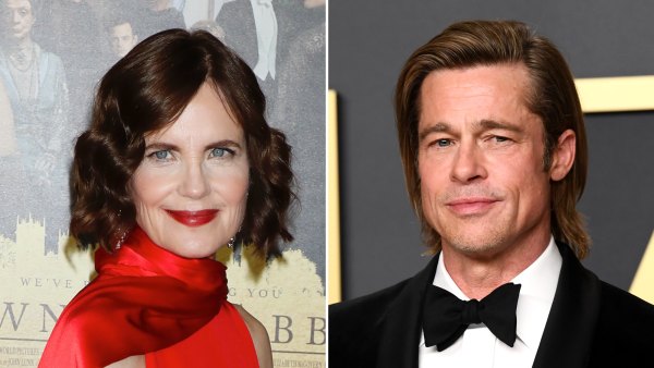 Elizabeth McGovern Jokes That She Helped Make Brad Pitt a Better Kisser
