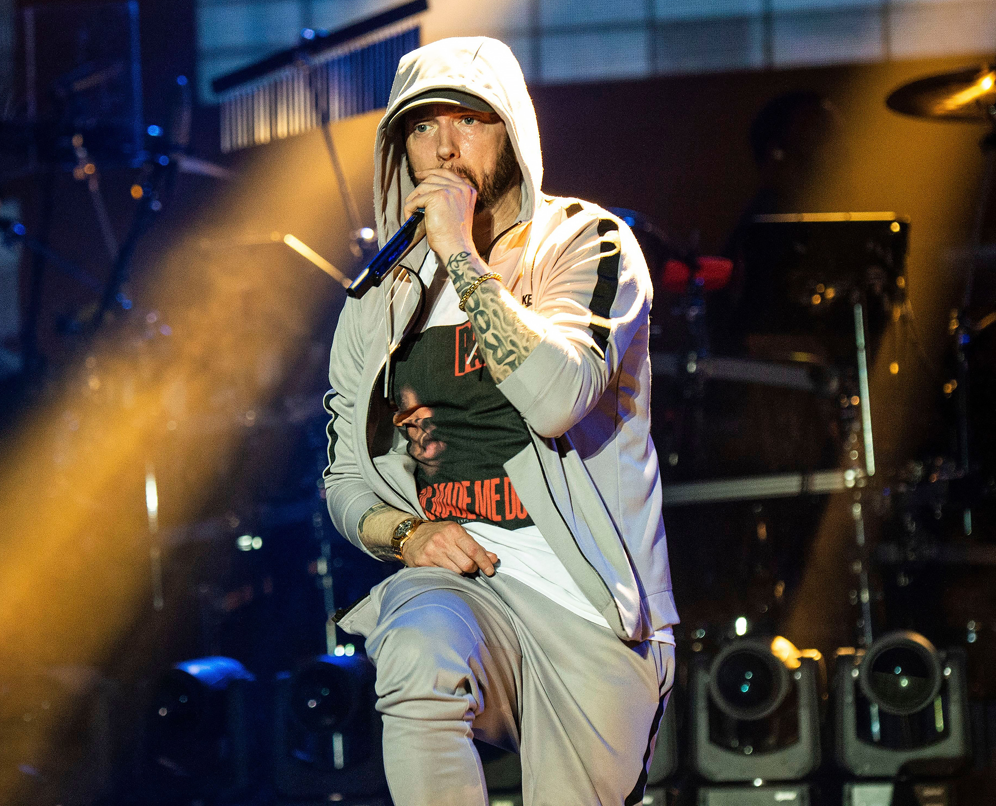 Eminem Promotes 10th Anniversary Of 'Recovery' With The Slap Chop Guy