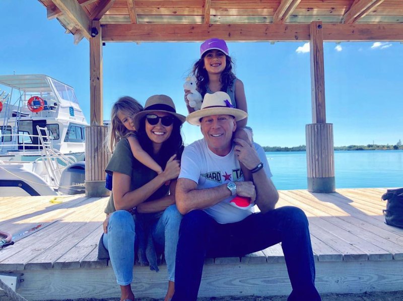 Emma Heming Bonds With Daughters as Bruce Willis Quarantines With Demi Moore